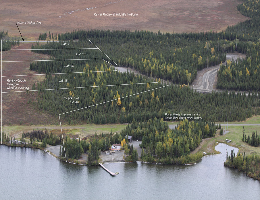 Aerial Plat of Mountain Lake Meadows